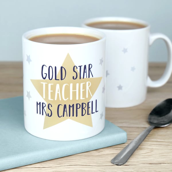 Star Teacher Personalised Mug