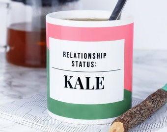 Relationship Status: Kale Mug