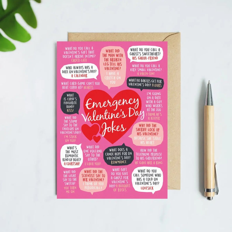 Carte blagues d'urgence pour la Saint-Valentin image 1