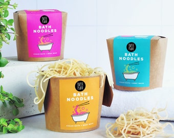 Bath Noodles - Bagnoschiuma naturale e vegano al 100%.