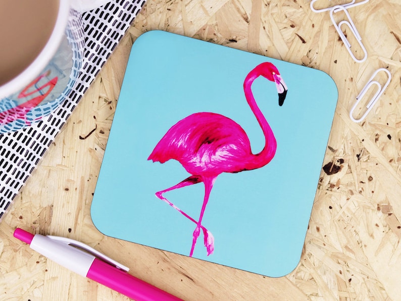 Flamingo coaster image 2