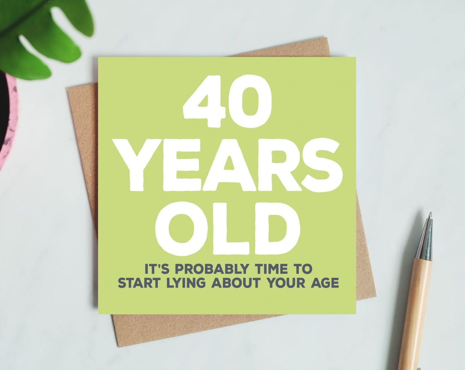 Tarjeta De Felicitación Electrónica Para Tu 40 Cumpleaños