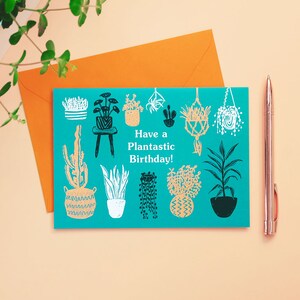 Avoir une carte d’anniversaire Plantastic