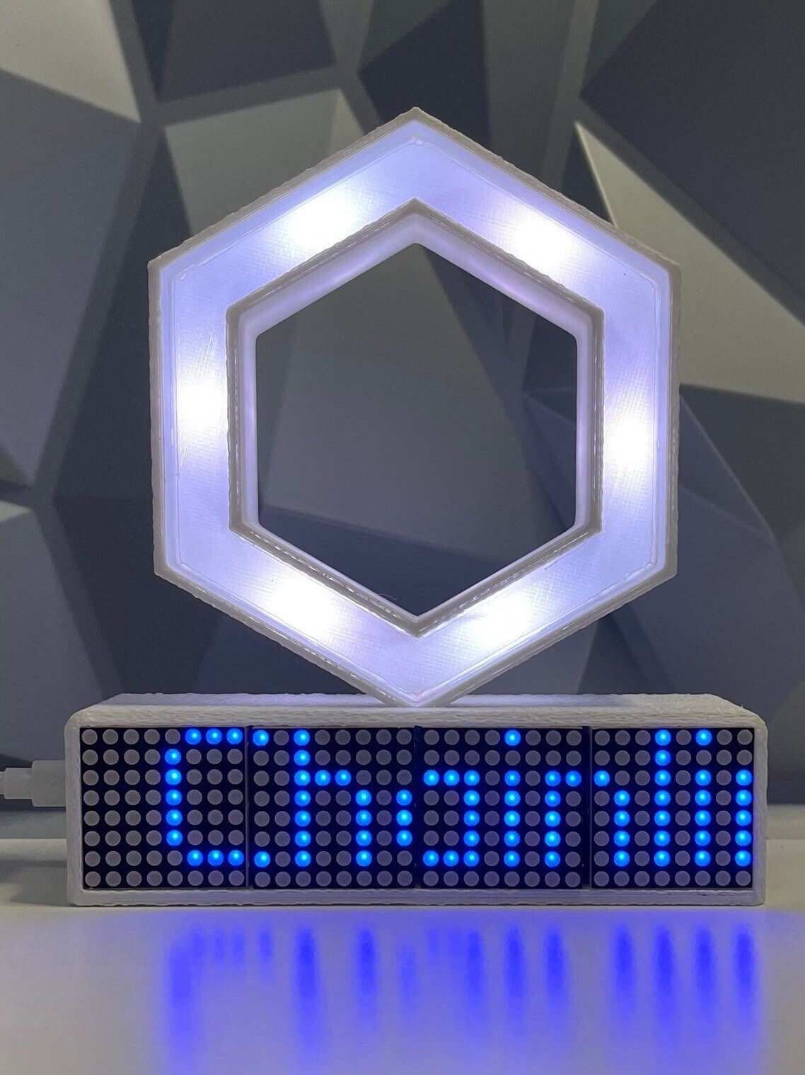 Crypto - Stocks - Commodities Price Ticker Display Chainlink Logo LINK  W/rgb Light - Etsy