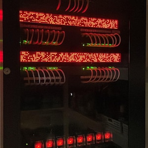 Rack Etf 19inch 1RU Network Server Rack Mount Led Matrix Display Stocks, Etfs ...