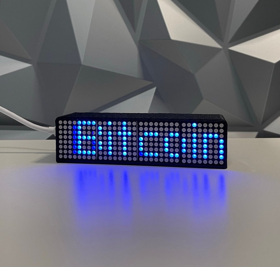 5” Crypto - Stock - Commodity - Forex Live Price Display Stocks, Crypto,  Forex, Custom Scrolling Message and Animations - Etsy