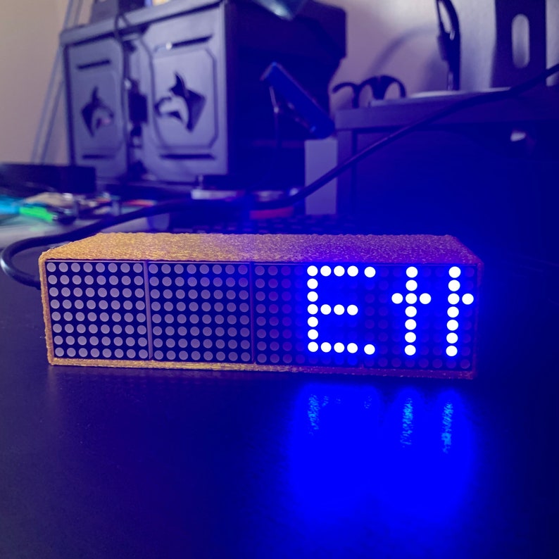 Crypto Coin Price Ticker Matrix WiFi LED Display | Etsy