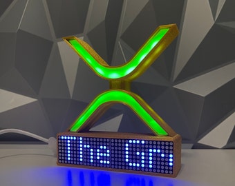 Krypto und Stock Ticker Ripple XRP Kursanzeige