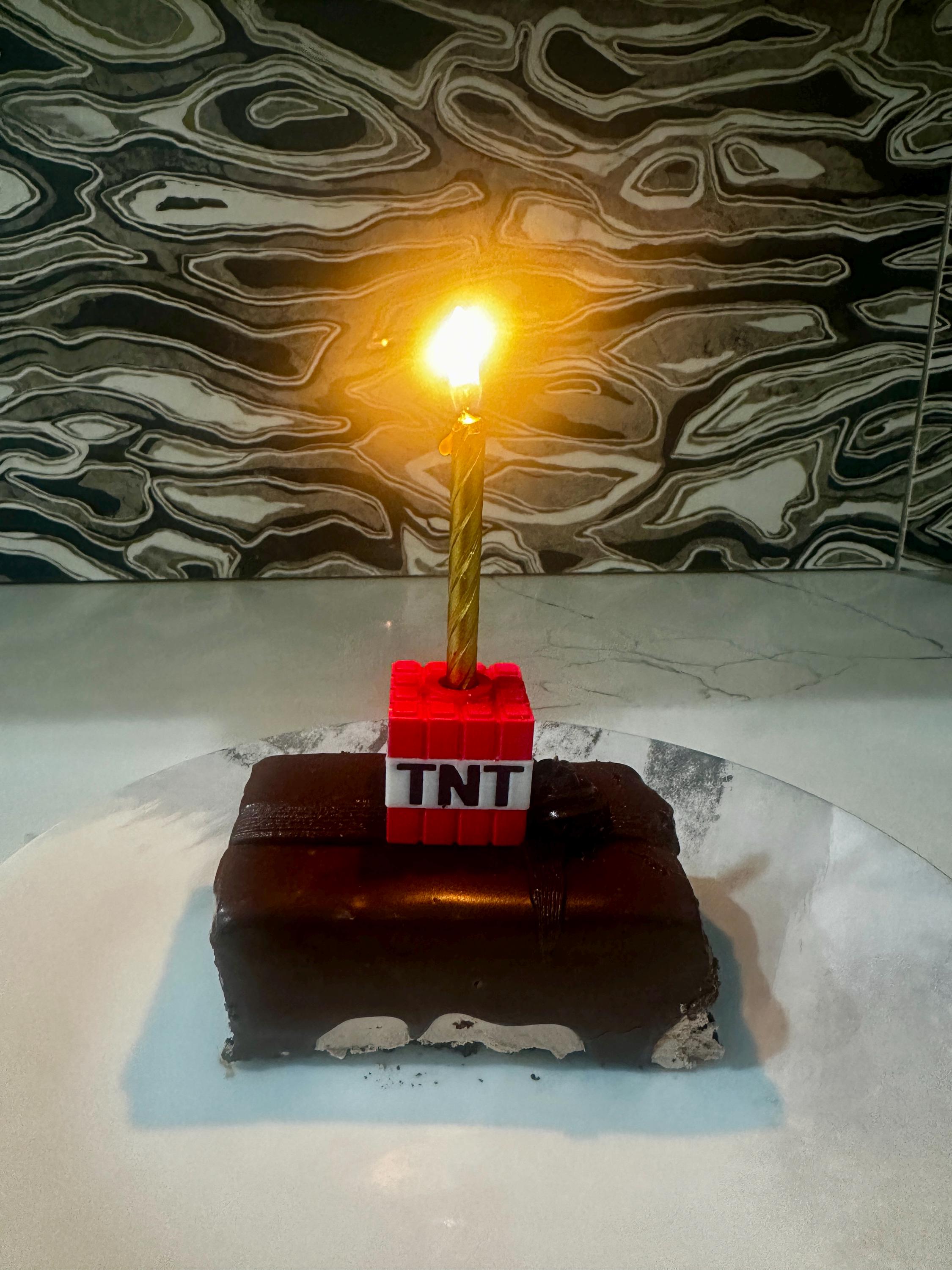 TNT Candle Holder