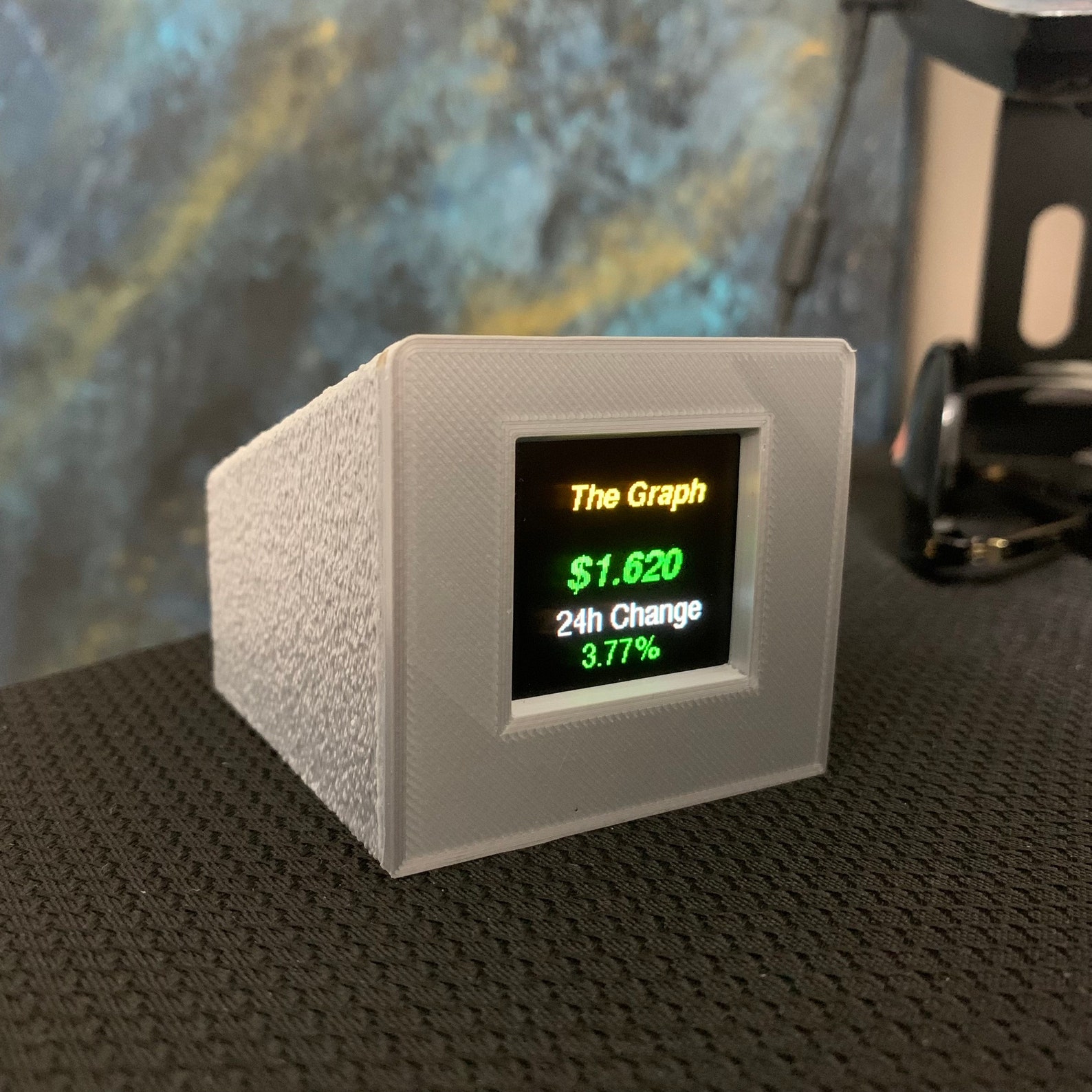 Color Crypto Coin Price Ticker Display WiFi | Etsy