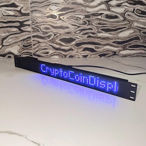 Rack Etf 19inch 1RU Network Server Rack Mount Led Matrix Display Stocks, Etfs ...