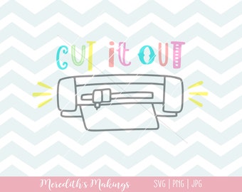 Cut it Out SVG | Crafter SVG | Crafty Life SVG | Silhouette Cameo 4 icon | Cricut icon