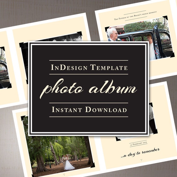 Indesign Hochzeit Foto Album Vorlage 10 X 10 Zoll Fur Etsy
