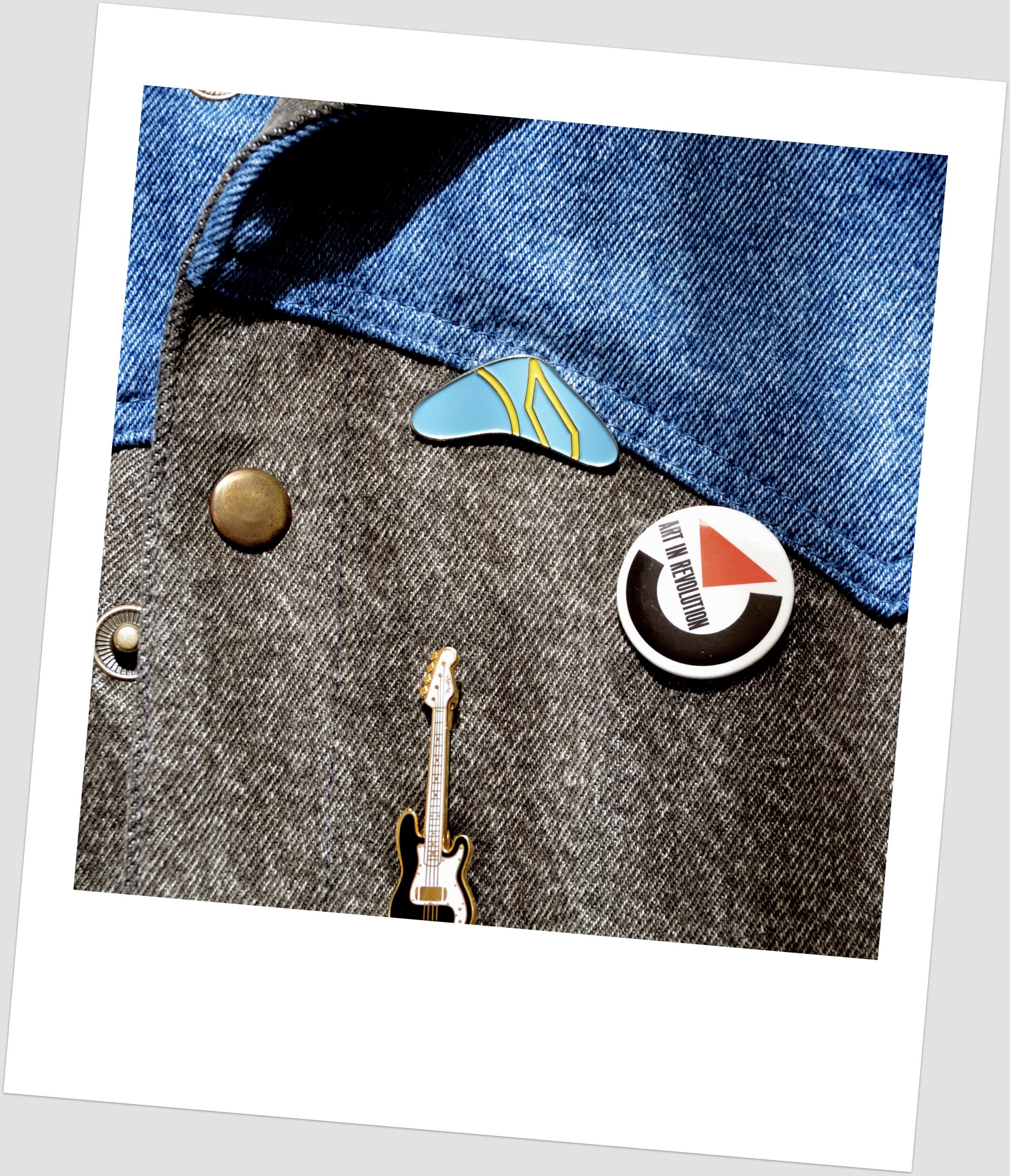 Back to the Future Marty Mcfly Replica Button Badge - Etsy