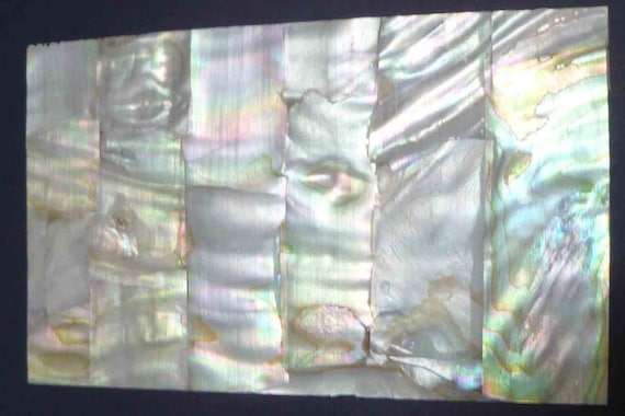 Genuine Mother of Pearl Shell Veneer Inlay Overlay Luthier Scrapbooking Lures Jewelry Making