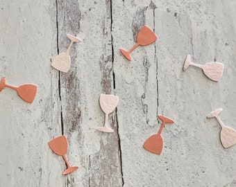 Multicolored Rosé Wine Confetti PERFECT for Party Decorations, Dinners, Wine Tastings, Gift Wrapping, Summer Parties, & More!