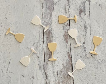Multicolored Champagne Confetti PERFECT for Party Decorations, Dinners, Wine Tastings, Gift Wrapping, Summer Parties, & More!