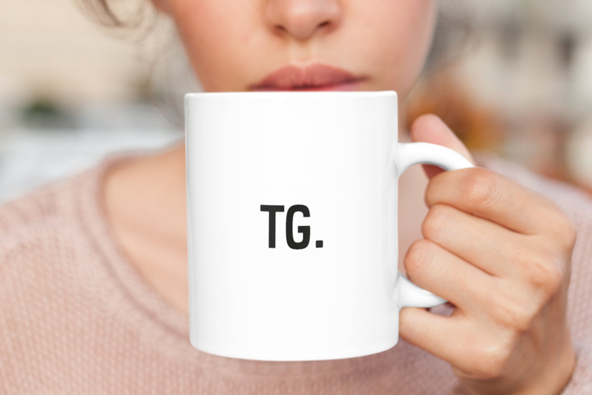 Tasse en Céramique Tg. Pour Ceux Qui Ne Sont Pas Du Matin | ou de La Journée...