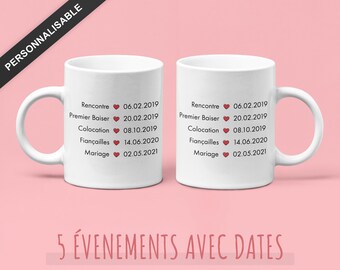 Mug Amour Etsy