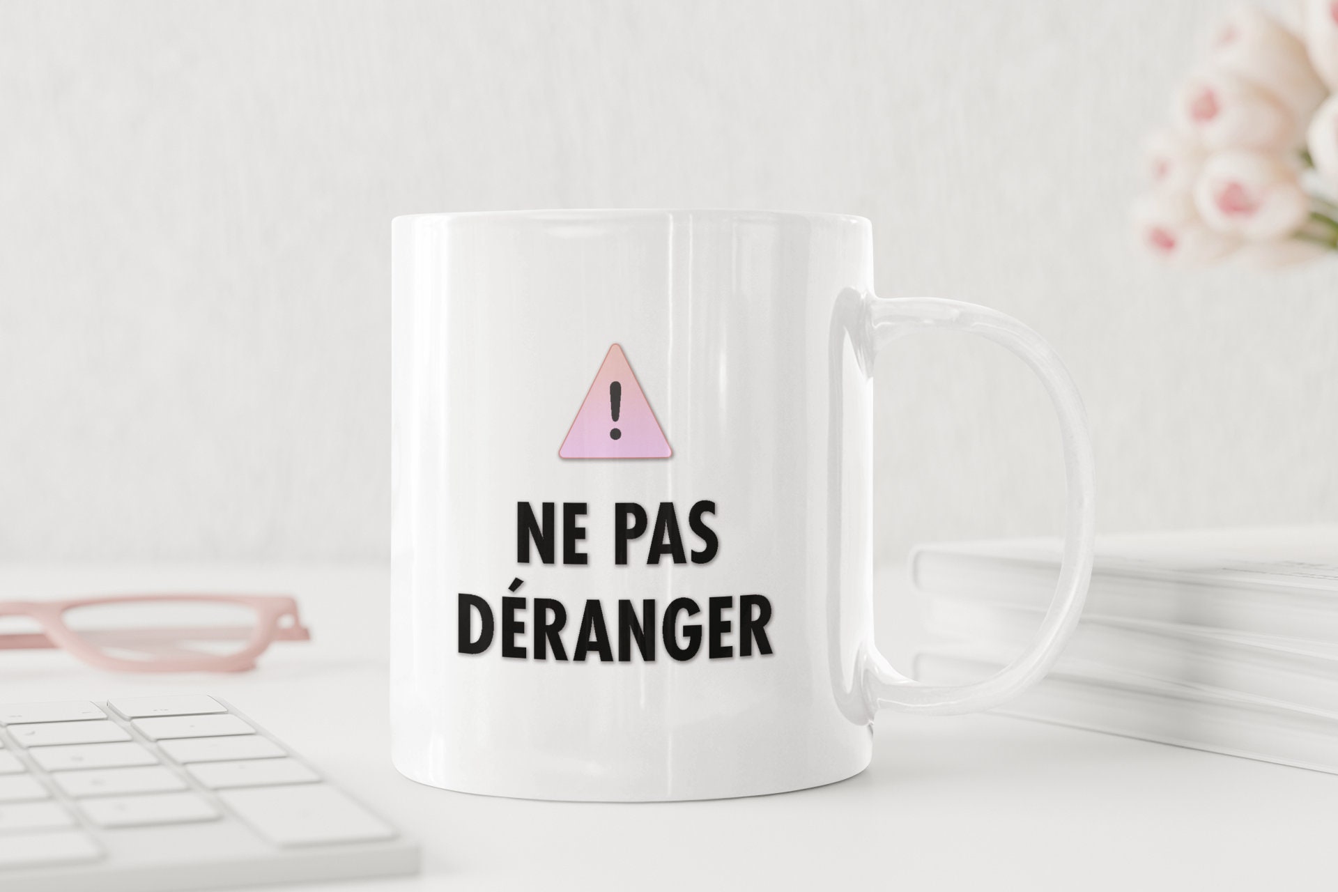 Tasse Pour Les Girlboss Ne Pas Déranger - Empire en Construction Cadeau Femmes Entrepreneurs Inspira