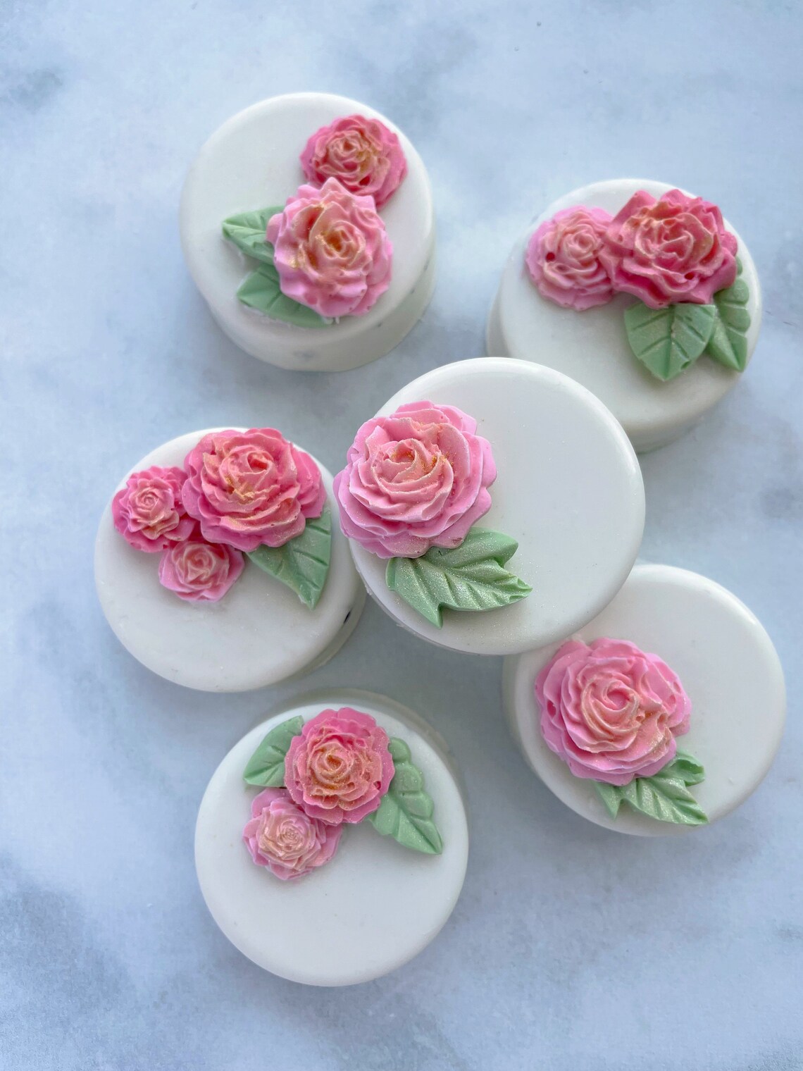 Floral Cakesicles Chocolate & Roses Cakesicles - Etsy