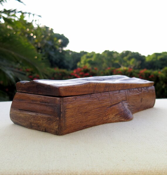 Wooden Box Rustic Wooden Box Driftwood Box Storage Box Etsy