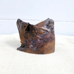 Wooden Bowl, Jewelry Bowl, Wooden Soap Dish, Driftwood Bowl, Antique Bowl, Carved Bowl, Rustic Wooden Bowl, Decorative Bowl, One of a kind. image 7