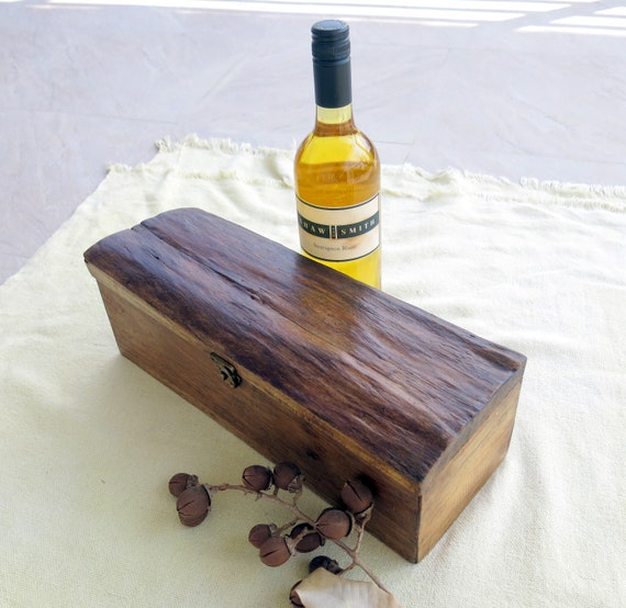 Wine Box Wine Holder Wine Box Gift Wine Box Wedding Wooden Etsy