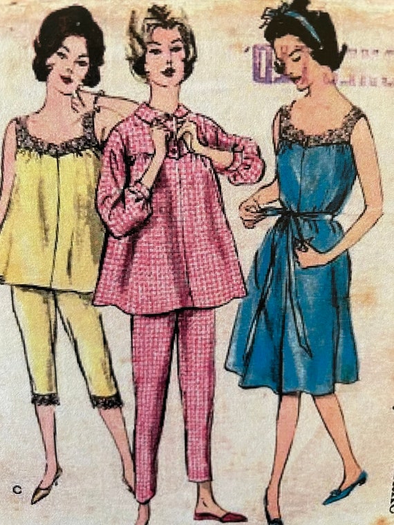 1960s pyjamas hotsell