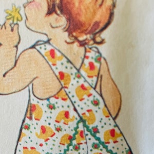 Jiffy Vintage 1960's Girls Dress and Bloomers Pattern---Simplicity 7407---Size  4