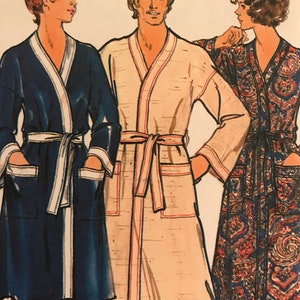 Padrão de manto embrulhado vintage em dois comprimentos --- Butterick 4157 --- Tamanho grande SEM CORTES e dobrado de fábrica