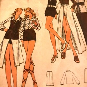 Fab Vintage 1960&#39;s Wardrobe---Shorts, Tunic, Pants, Shorts, and Skirts---Butterick 6277 Size 16 Bust 38   UNCUT