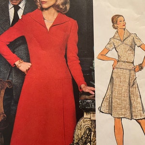 Vogue Couturier Design A-Line Dress Pattern by Belinda Bellville---Vogue 1103---Size 12  Bust 34