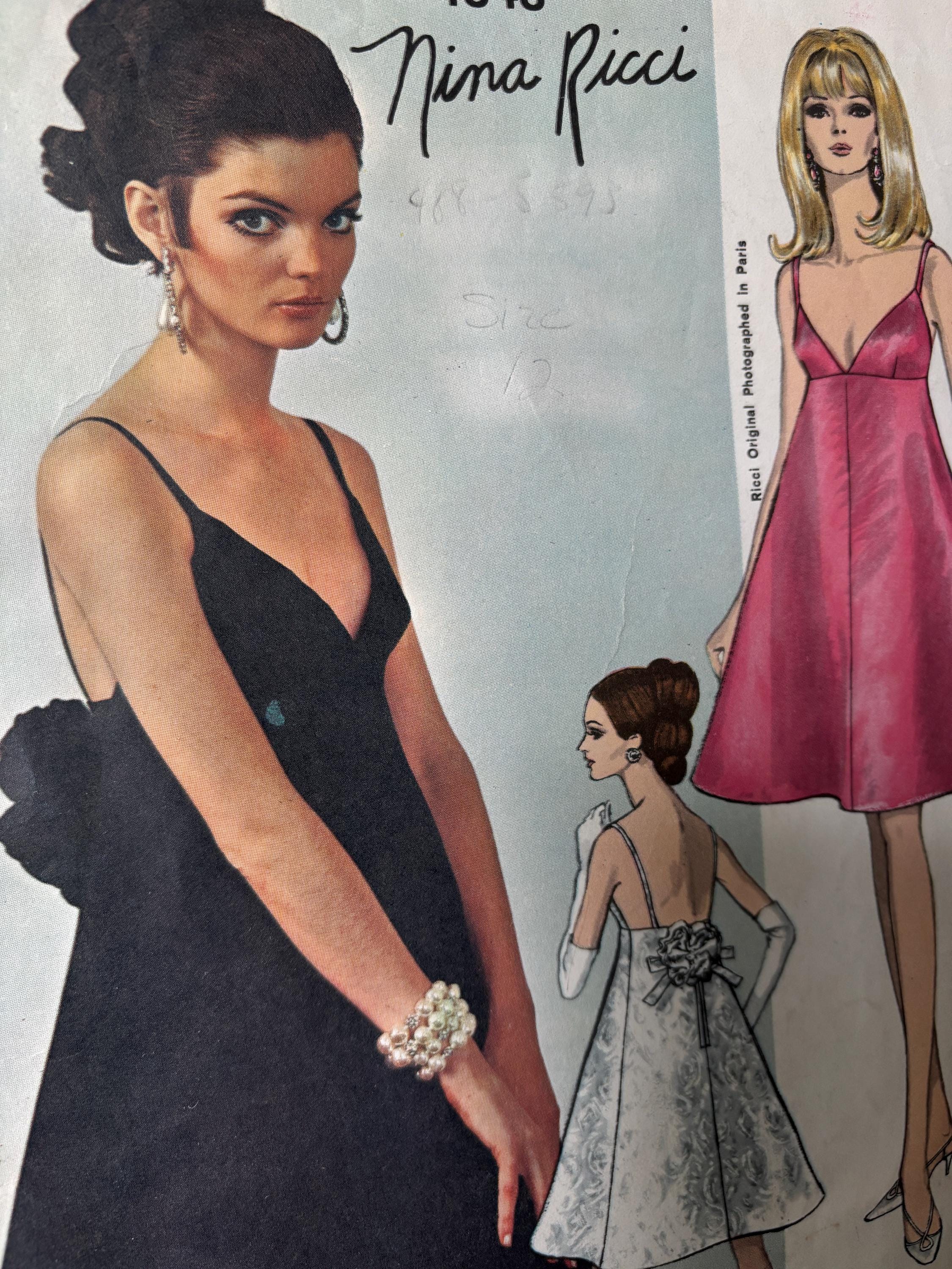 nina ricci striped knit dress Ricci's Cinderella’s gown