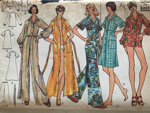 Vintage Resort Wear and Beach Cover-Up 