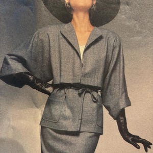 Vogue Designer Original Jacket and Skirt by Jean Muir