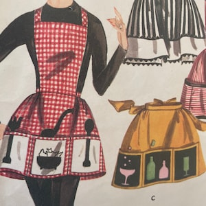 【60s Vintage】Old Apron Chicago today 60s Vintage】Old Apron Chicago today 60s Vintage】Old Apron