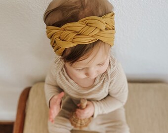 sailor knot headband baby