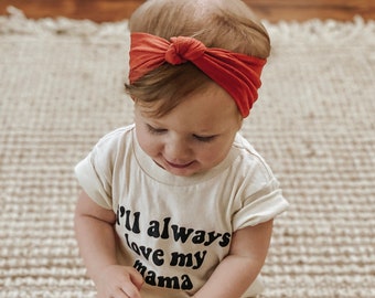 baby headband with knot