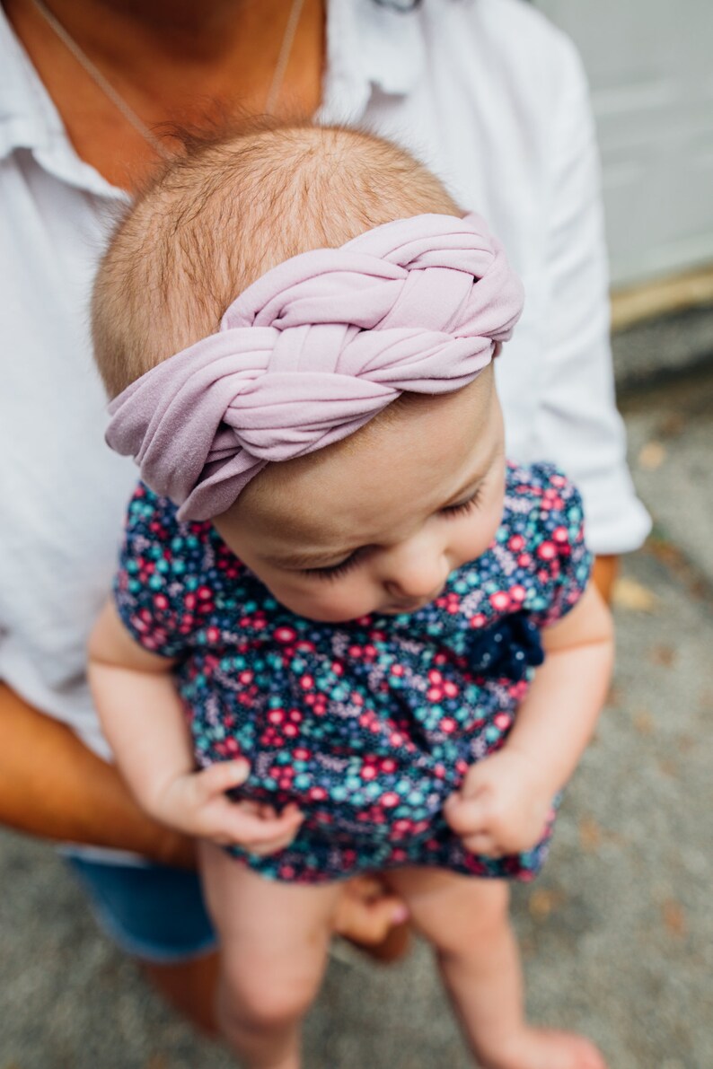 sailor knot headband baby