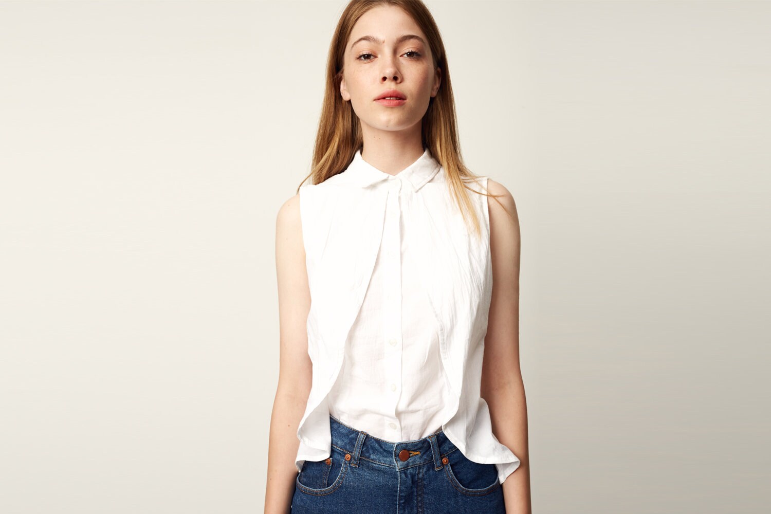 white shirt business casual
