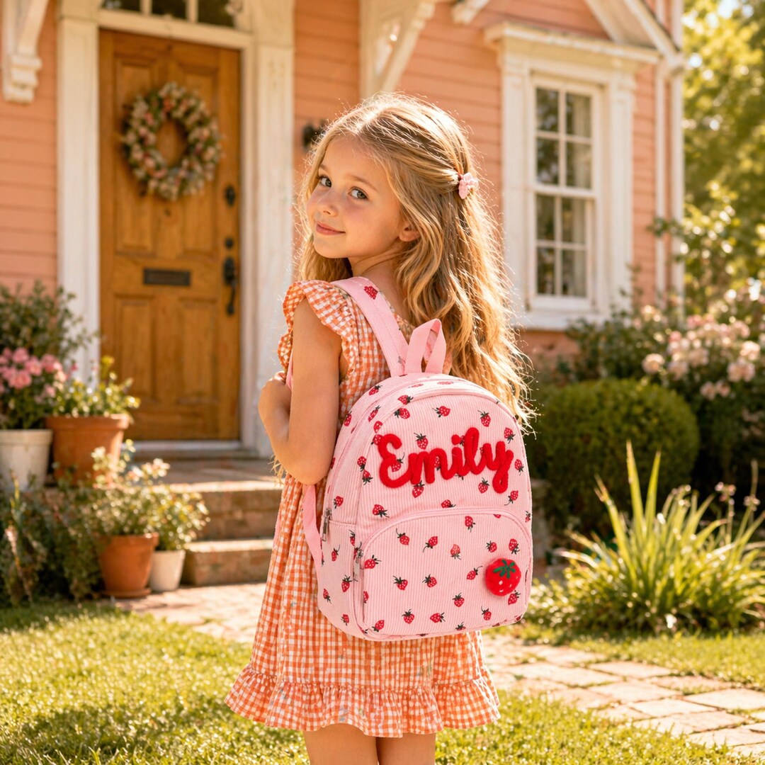 Personalized Toddler Backpack • Preschool School Bag • Back to School ...