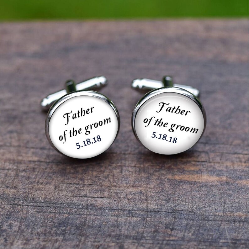 father of the groom cufflinks