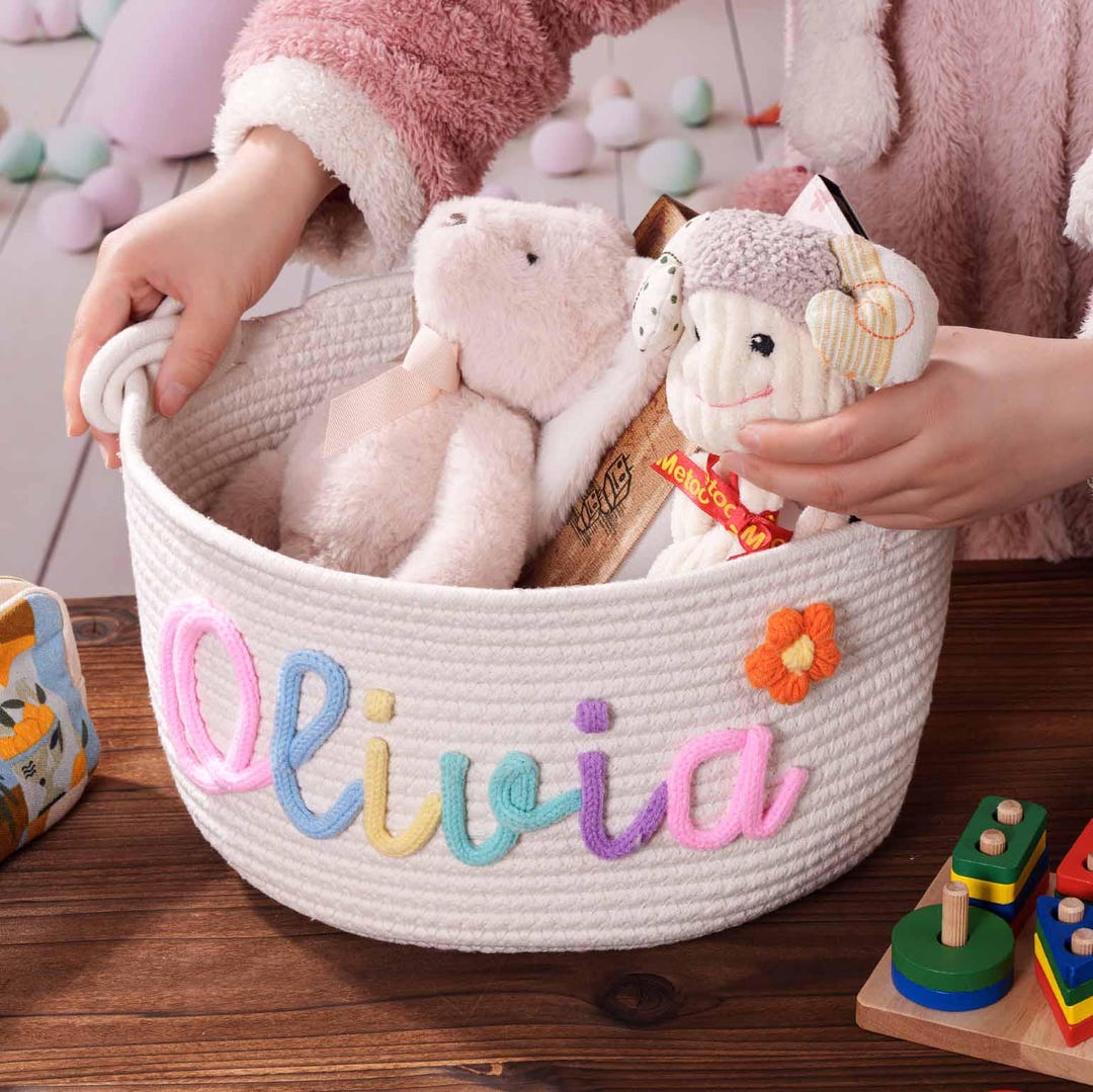 Lot De 4 Paniers De Rangement En Corde De Coton - Paniers Tressés Multifonctions Pour Maison Et Chambre