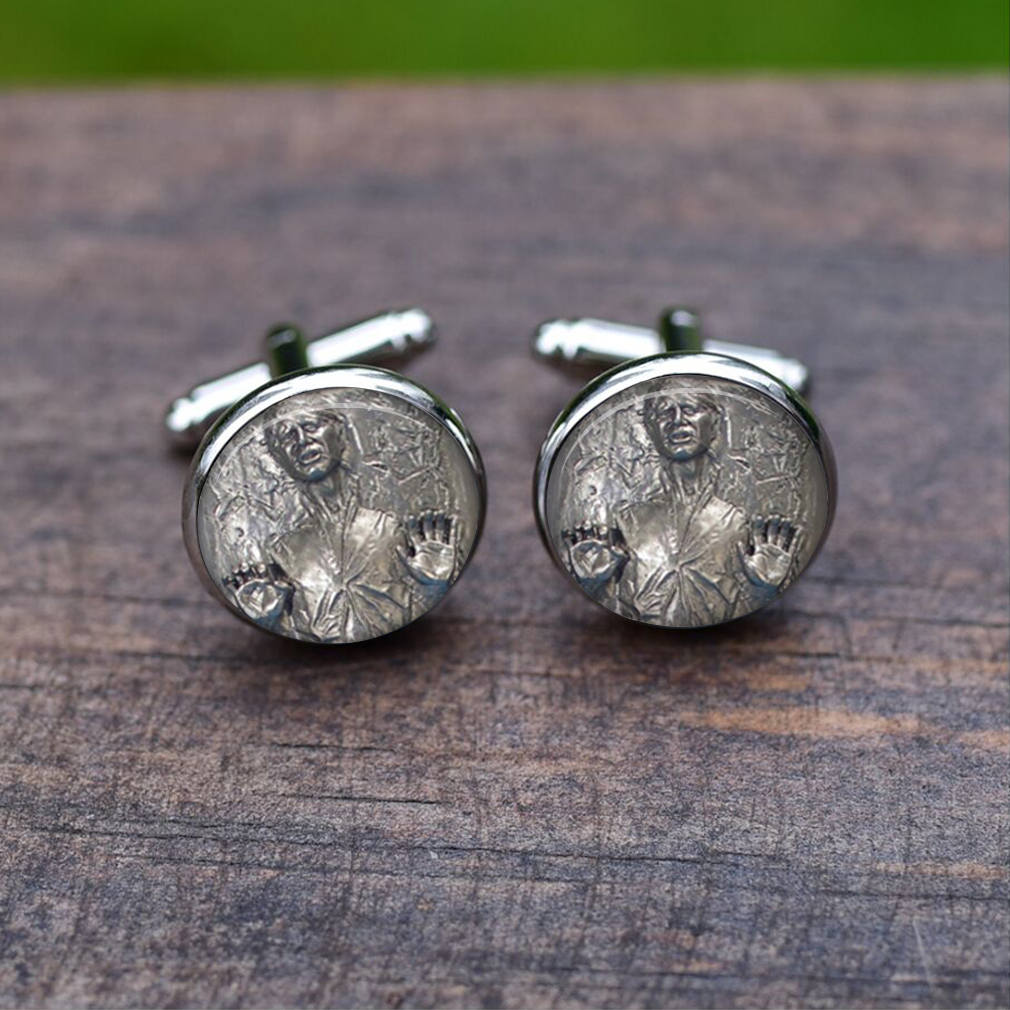 Cufflinks custom cuff links groom groomsmen cufflink mens Etsy