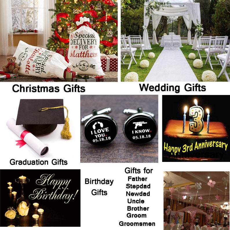 Best Day Ever cufflinks special Cufflinks Wedding Gift Personalized Groomsman gifts Custom Groom Cufflinks Custom Date and initial