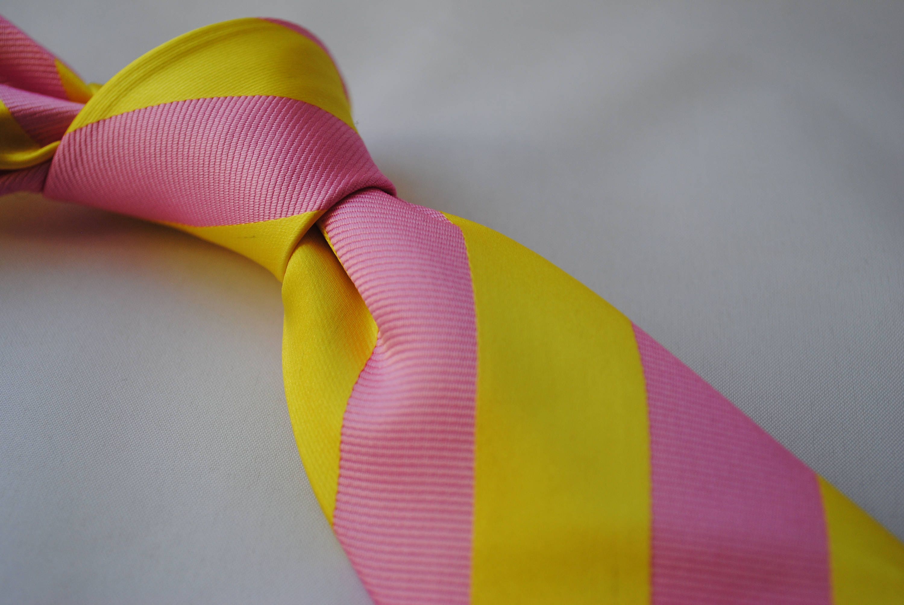 TieMart Pink Ribbon Bow Tie
