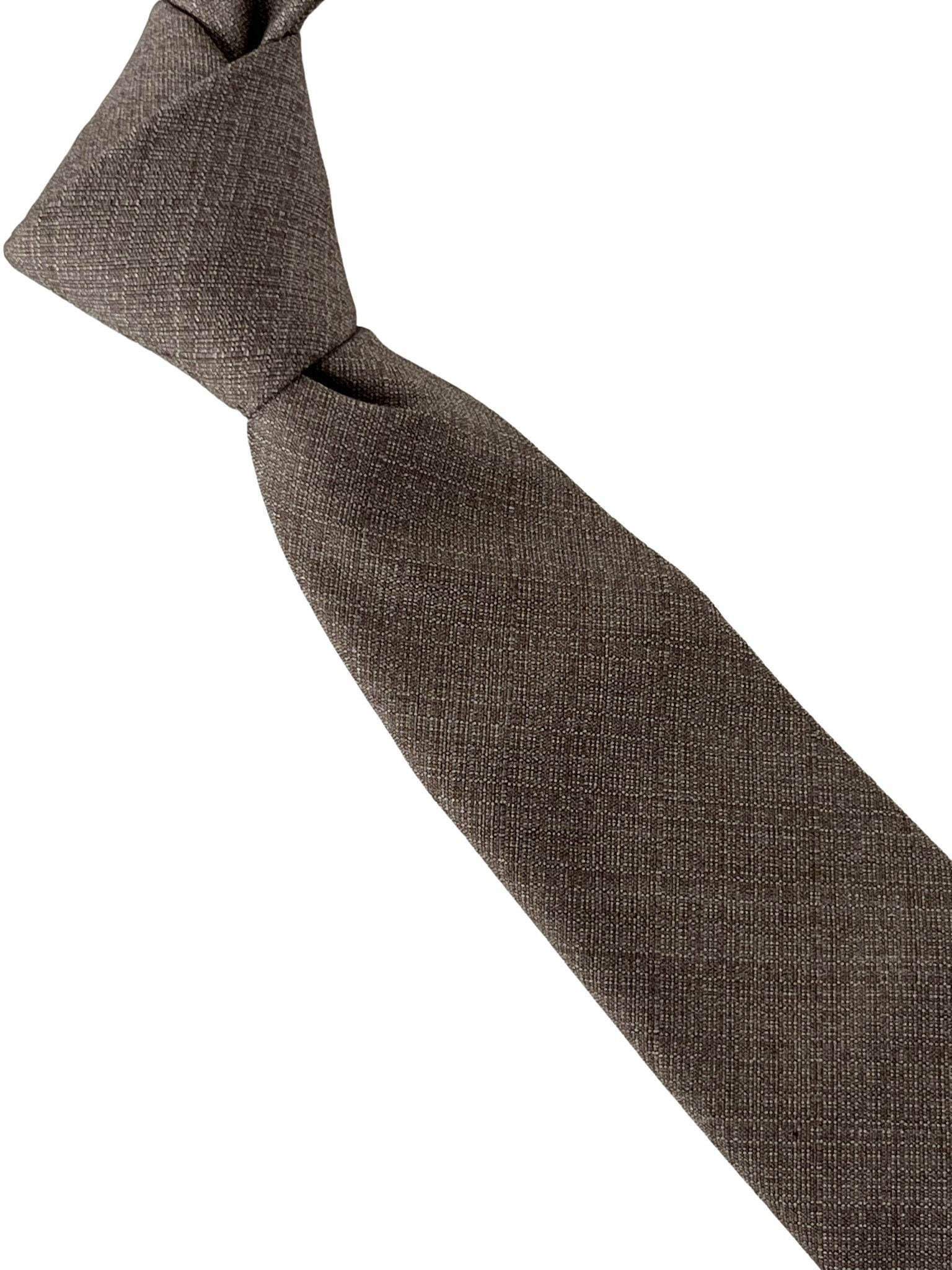 Frederick Thomas Matching Beige Taupe Brown Bamboo Mens Tie and Pocket ...