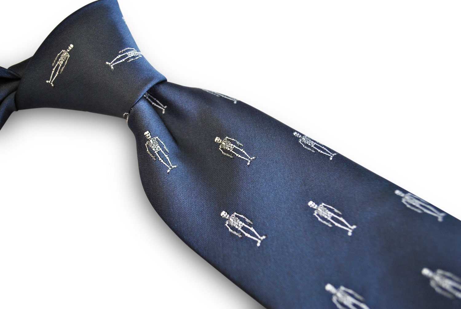 navy blue mens tie with elephant silhouette by Frederick Thomas FT3219 navy blue mens tie with elephant silhouette by Frederick Thomas FT3219
