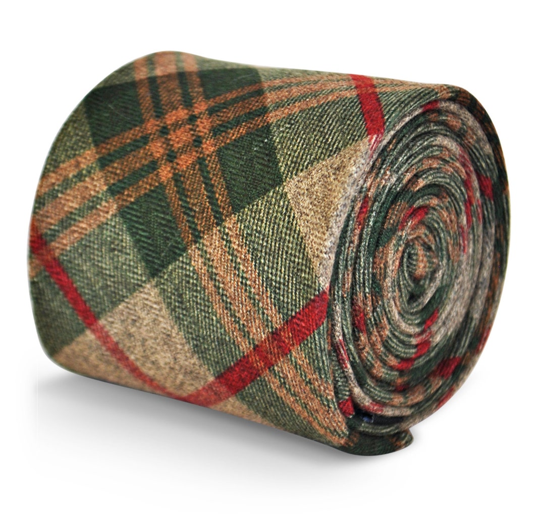 mens tweed tie